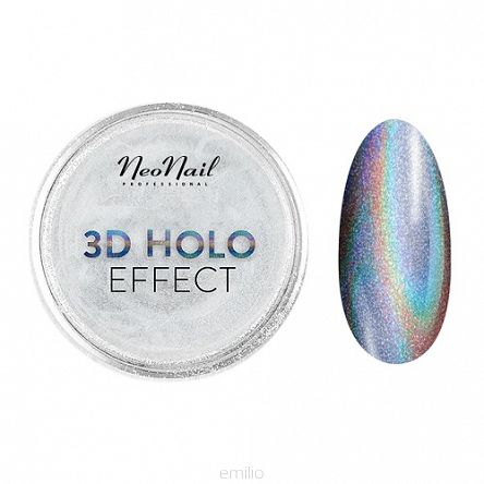 NEONAIL PYŁEK 3D HOLO EFFECT 0,3 G - SILVER 5329