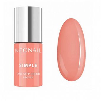 NEONAIL SIMPLE ONE STEP COLOR PROTEIN LAKIER HYBRYDOWY 7,2 ML - JUICY 8125-7